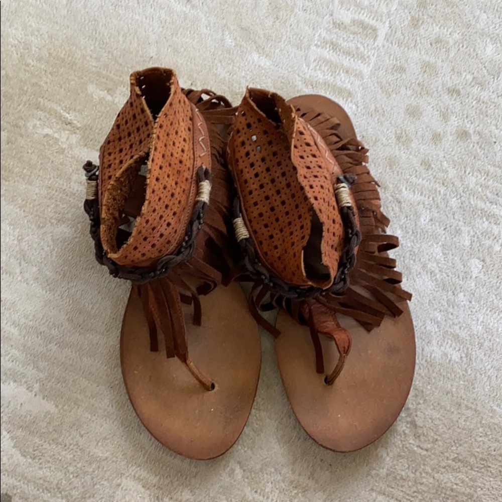 Free people boho leather sandal